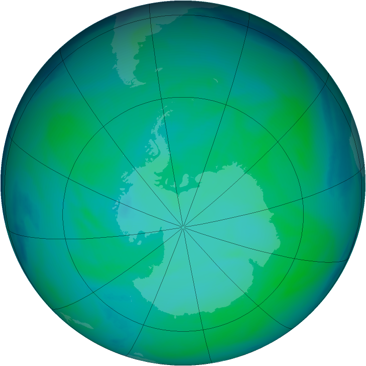 Ozone Map 2004-12-24